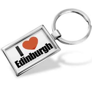 Keychain I Love Edinburgh region City of Edinburgh, Scotland   Hand 