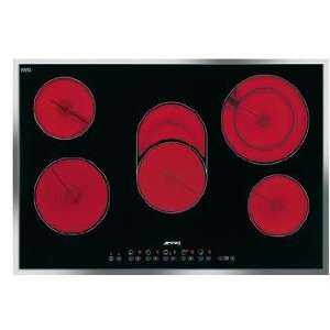 Smeg S2773CXU   Ceramic Cooktop, 76 cm (approx. 30), Stainless Steel 