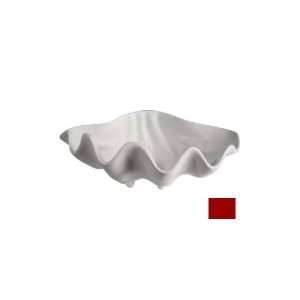  Bugambilia Large Ceviche Shell, Fire Red   SC004FR