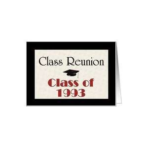 Class Reunion 1993 Card