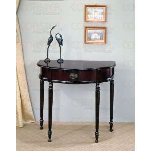  Classic Console Table In Cherry Finish