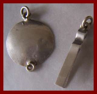 Vintage Sterling Silver PLATE + UTENSIL Charm MEXICO  