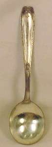 Vintage SIXTEEN 16 SILVERPLATE SOUP SPOON National 1930  