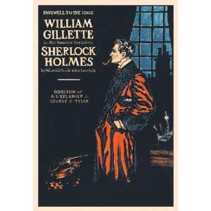  William Gillette as Sherlock Holmes Farewell to the Stage 