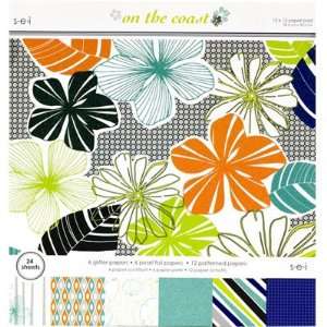  12x12 On The Coast Paper Pad (24 pages) by SEI Arts 