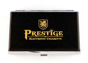 NEW PRESTIGE E Cigarette Black Case compatible with any ecigarette 