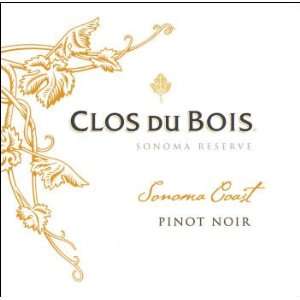  Clos Du Bois Pinot Noir Reserve 2007 750ML Grocery 