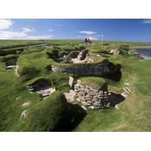  Skara Brae, Neolithic Village, Mainland, Orkney Islands 