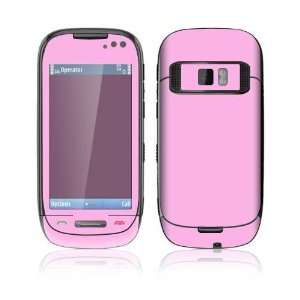  Nokia C7 Skin Decal Sticker   Simply Pink 