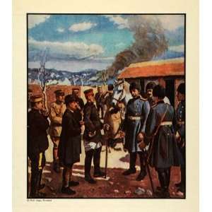  1933 Print Russian Port Arthur General Stoessel Nogi Art 