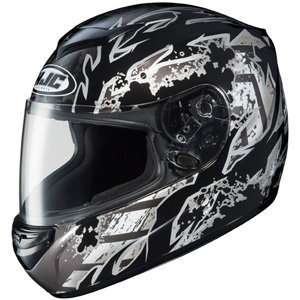  HJC CS R2 Helmet Skarr Black/Grey Automotive
