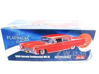  of 1958 Lincoln Continental MK III die cast model car by Sunstar