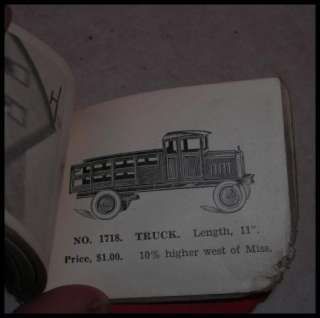 kingsbury MOTOR DRIVEN TOYS CATALOG silver arrow 1930s  