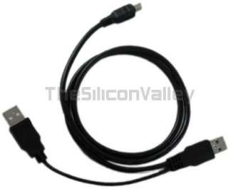 USB A Male to A Male and B Mini 5 Pin Power Data 2 in 1 HDD Cable