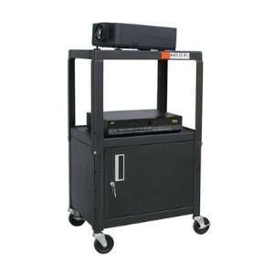  Vutec Adjustable Multi Function Cart With Locking Cabinet 
