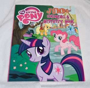 BRAND NEW My Little Pony Friendship is Magic Jumbo Coloring Book 