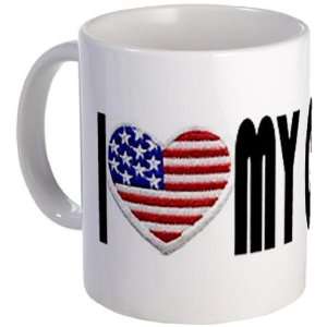  Military Backer I Heart My Coastie Mug