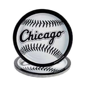   White Sox™ Dinner Plates   Tableware & Party Plates Toys & Games