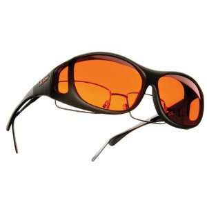  Cocoons Slim Line M Sunglasses Black Orange Health 