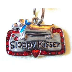  Sloppy Kisser Pet Collar Charm Tag Lines By Ganz 