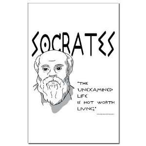  Socrates Philosophy Mini Poster Print by  Patio 