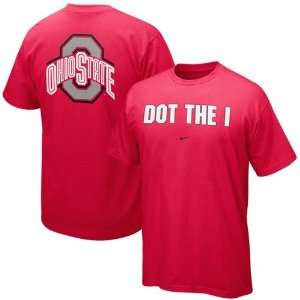  Nike Ohio State Buckeyes Scarlet Student Union T shirt 