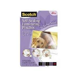   Laminating Sheets  Photo Safe  Two Sided  2x3  5 PK  Clear Office