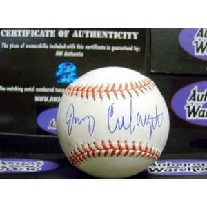  Jerry Colangelo Autographed Baseball