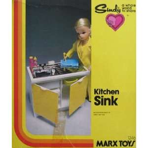  Sindy Kitchen Sink For Barbie & 11.5 Fashion Dolls (1979 