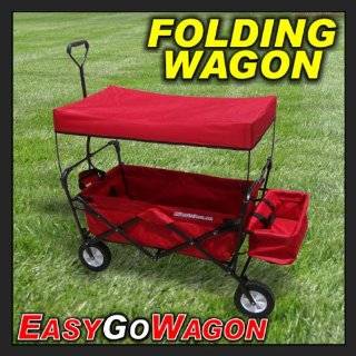   Red Folding Utility Cart Wagon. Cart 