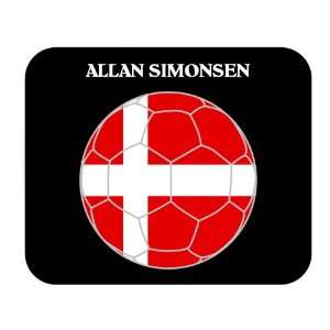  Allan Simonsen (Denmark) Soccer Mousepad 