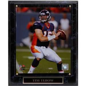  10.5 x 13 #15 Tim Tebow Pass Player Plaque