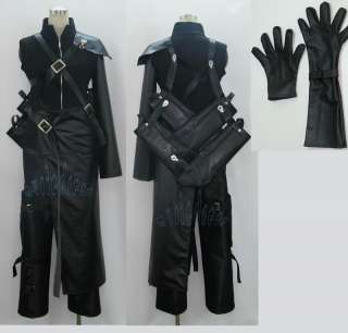 Final Fantasy Cloud Strife cosplay costume + SWORD BAG  