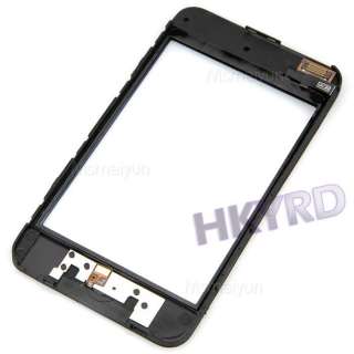 Digitizer Screen & frame assembly FOR ipod touch 2nd 2G  
