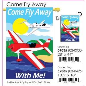  Come Fly Away Flag Indoor/outdoor 28 X 44 Patio, Lawn 