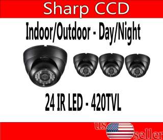 16 ch Channel DVR CCTV security Camera System 20 LCD S  