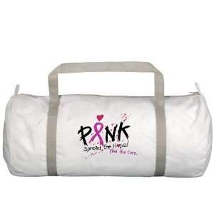  Gym Bag Cancer Pink Ribbon Spread The Hope Find The Cure 