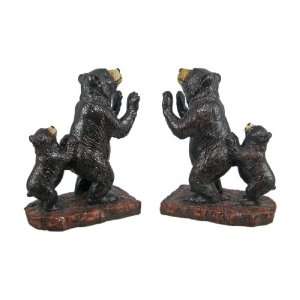  Comical Brown Bear Decorative Bookends Nature Wildlife 