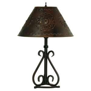  Santangelo INT TL SIEN Siena Table Lamp, Dark Bronze