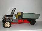 Old TIMER DELIVERY TRUCK ~ JAPANESE FRICTION TIN TOY ~ RUBBER TIRES