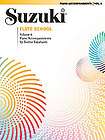 Suzuki Flute School Piano Acc., Volume 6 Book Flute