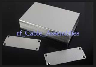 50pcs Aluminum Box Enclosure Case  3.73*2.52*0.94(L*W*H)  