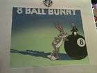Bug Bunny Sericel Cel   8 Ball Bunny COA