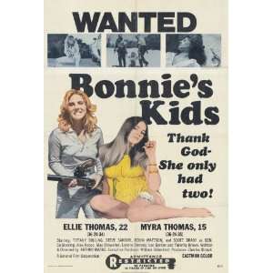  Bonnie s Kids (1972) 27 x 40 Movie Poster Style A
