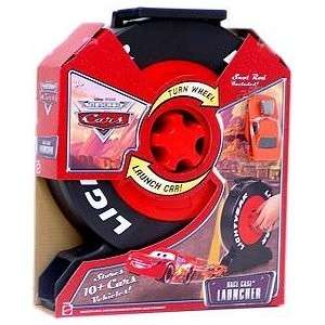   MATCHBOX CAR CARRYING STORAGE CASE SHAPED LIKE LIGHTNING McQUEEN TIRE