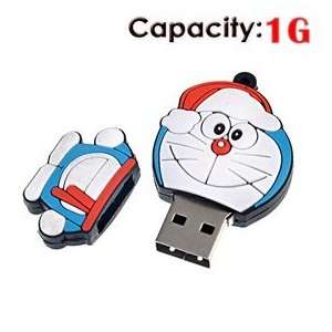    1G Rubber USB Flash Drive with Robot Cat Shape Electronics