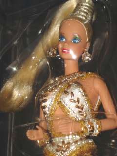 Bob Mackie GOLD 1990 Barbie Doll NRFB First in Series Mattel  