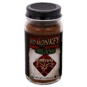 Red Monkey, Nutmeg Ground, 1.1 Ounce (6 Grocery & Gourmet Food