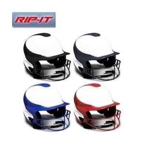  Rip It Vision Helmet w/ Mask   Adult Fastpitch   Royal 