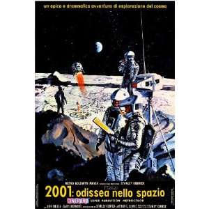 2001 A Space Odyssey (1968) 27 x 40 Movie Poster Italian Style A 